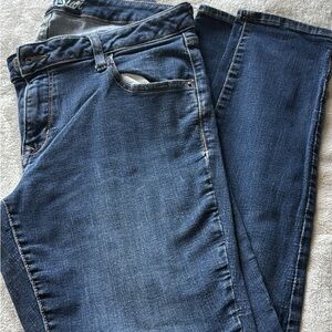 Old Navy Blue Straight Leg Denim Jeans